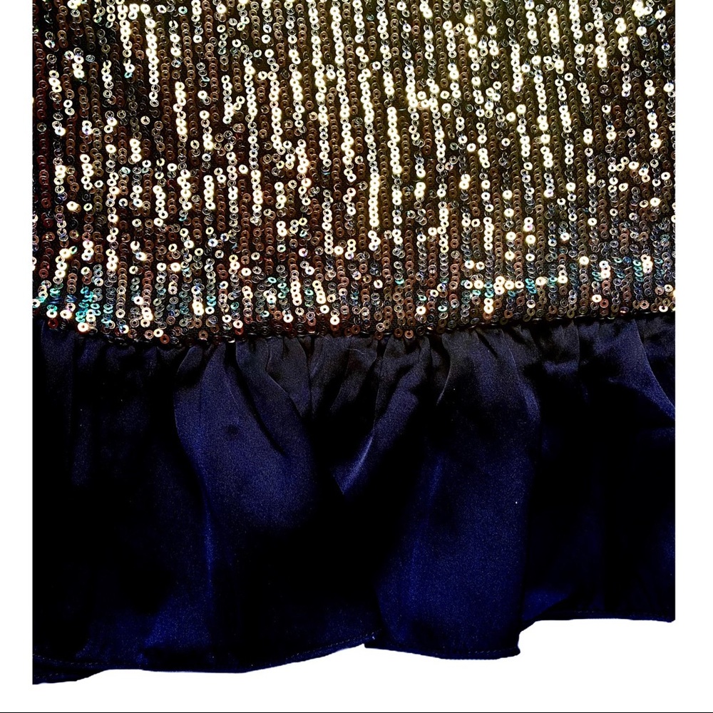 Sequins Antique Gold and Black Camisole - Picture 4 of 4